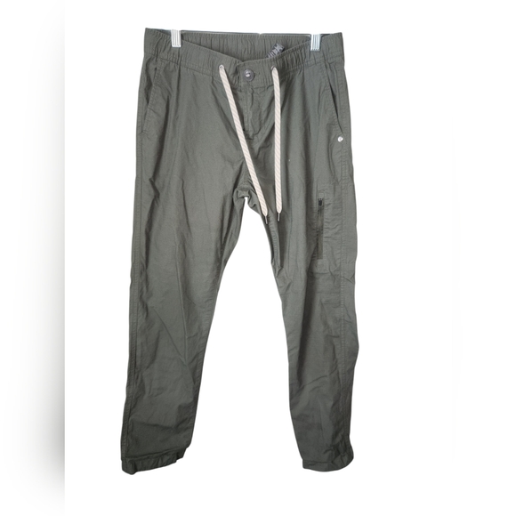 Men's Vuori RipStop Pant Olive Small - Picture 2 of 5